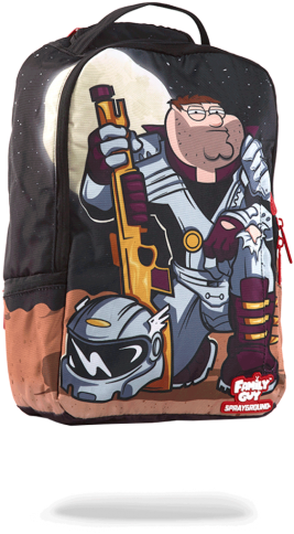 Sprayground's Family Guy Backpack The Street Style - Sprayground Backpack (350x570), Png Download