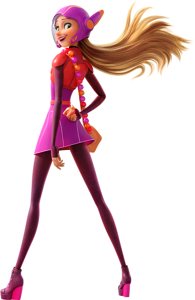 Honey Lemon Battle Render - Big Hero 6 Honey Lemon (689x984), Png Download