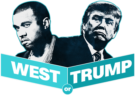 Who Tweeted It - Trump And Kanye Png (480x340), Png Download