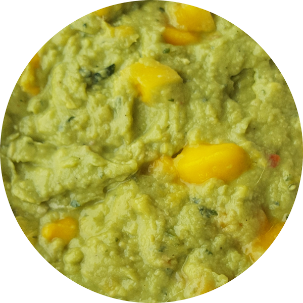 Guacamole-mango (600x600), Png Download