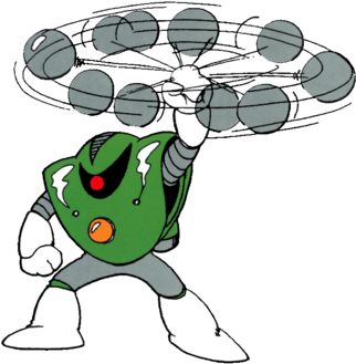 Mm3 Hammerjoe - Megaman Sniper Joe (350x355), Png Download