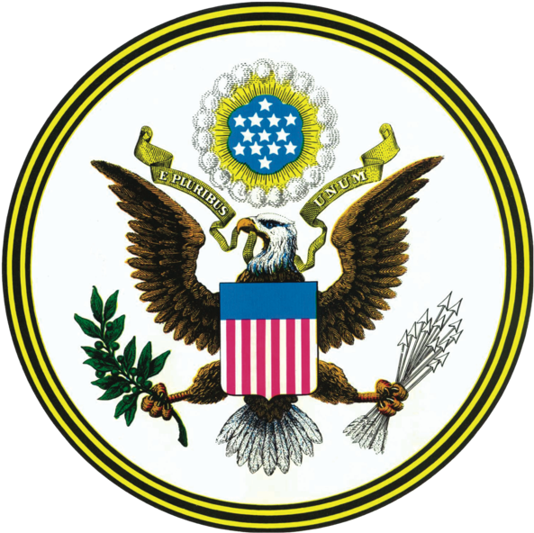 Illuminati-eaglepng - Seal Of The United States (600x600), Png Download