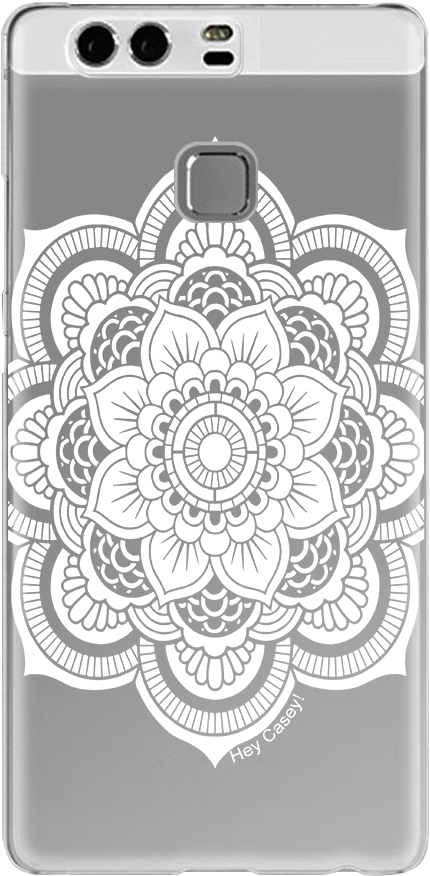 Flower Of Life Henna Phone Case - Mandala Designs Artist's Coloring Book (1001x1001), Png Download