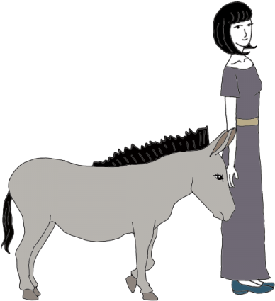 Donkey - Mule (450x450), Png Download