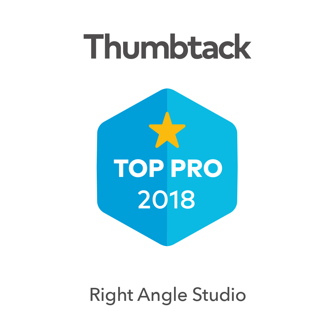 Right Angle Studio Thumbtack Top Pro - Thumbtack Top Pro 2018 Logo Png (1080x1080), Png Download