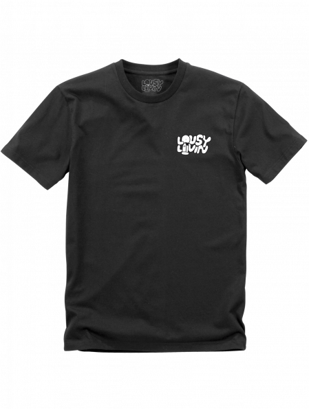 Lousy Livin T-shirt Askew Black - Book Cover (449x595), Png Download