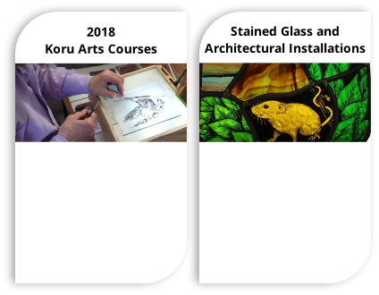 From Church Windows To Residential Projects, We Work - Koru Arts (424x330), Png Download