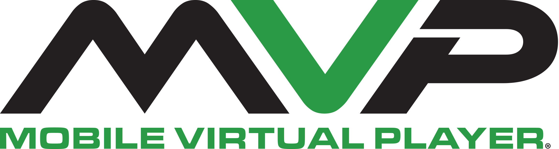 Mobile Vitrual Player - Mobile Virtual Player Logo (2310x617), Png Download