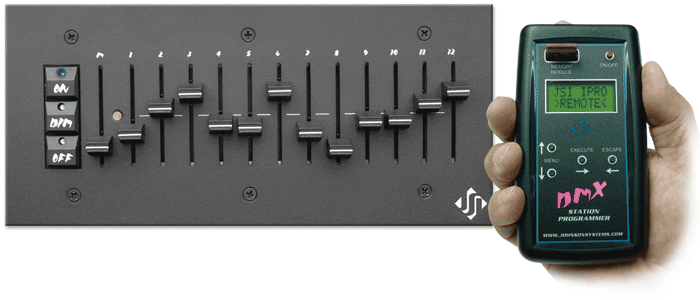 Retrofit Cs-dmx Series Programmable Manual Dmx Control - Johnson Systems Cs-ipro Wireless Handheld Programmer (700x300), Png Download