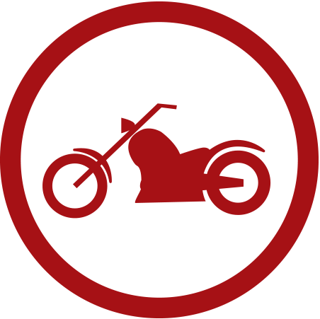 Cd Dents Motorcycle Iconcrystal Ellison2015 08 10t19 - Road Signs No Overtaking (452x451), Png Download
