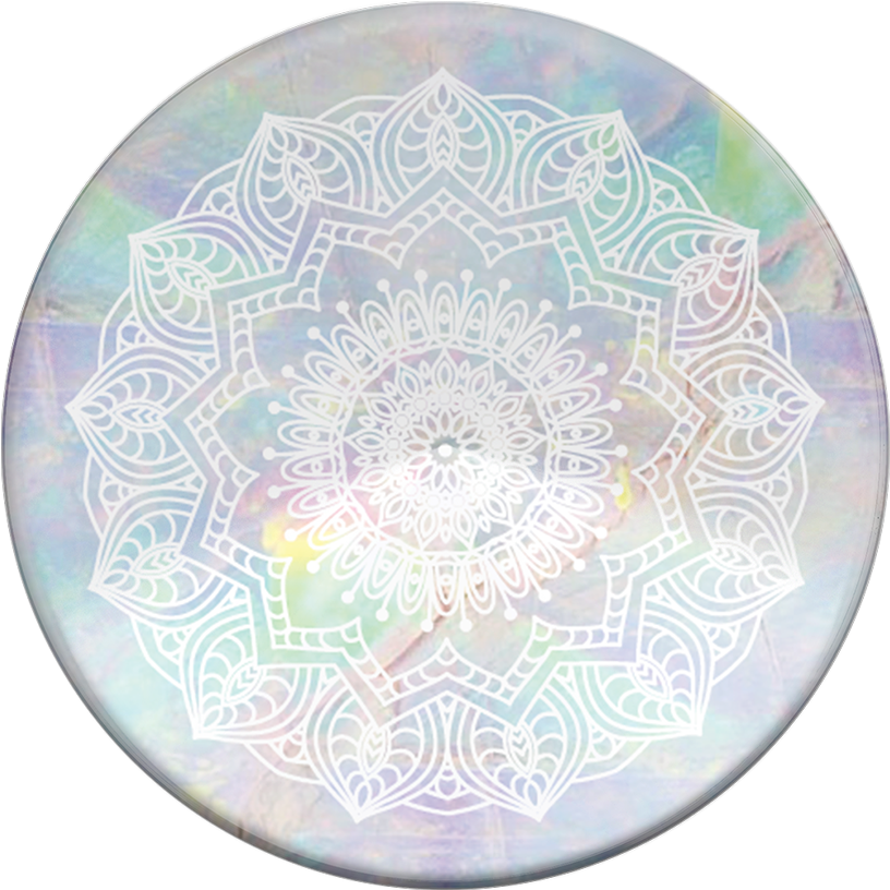 Twist Opal Mandala - Twist Opal Mandala Popsockets Grip (1000x1000), Png Download