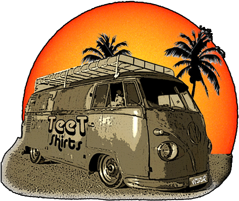 Vw Teet Shirts - Volkswagen Type 2 (500x500), Png Download