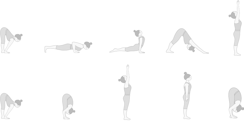 Yoga-poses - Figure Drawing (1028x539), Png Download
