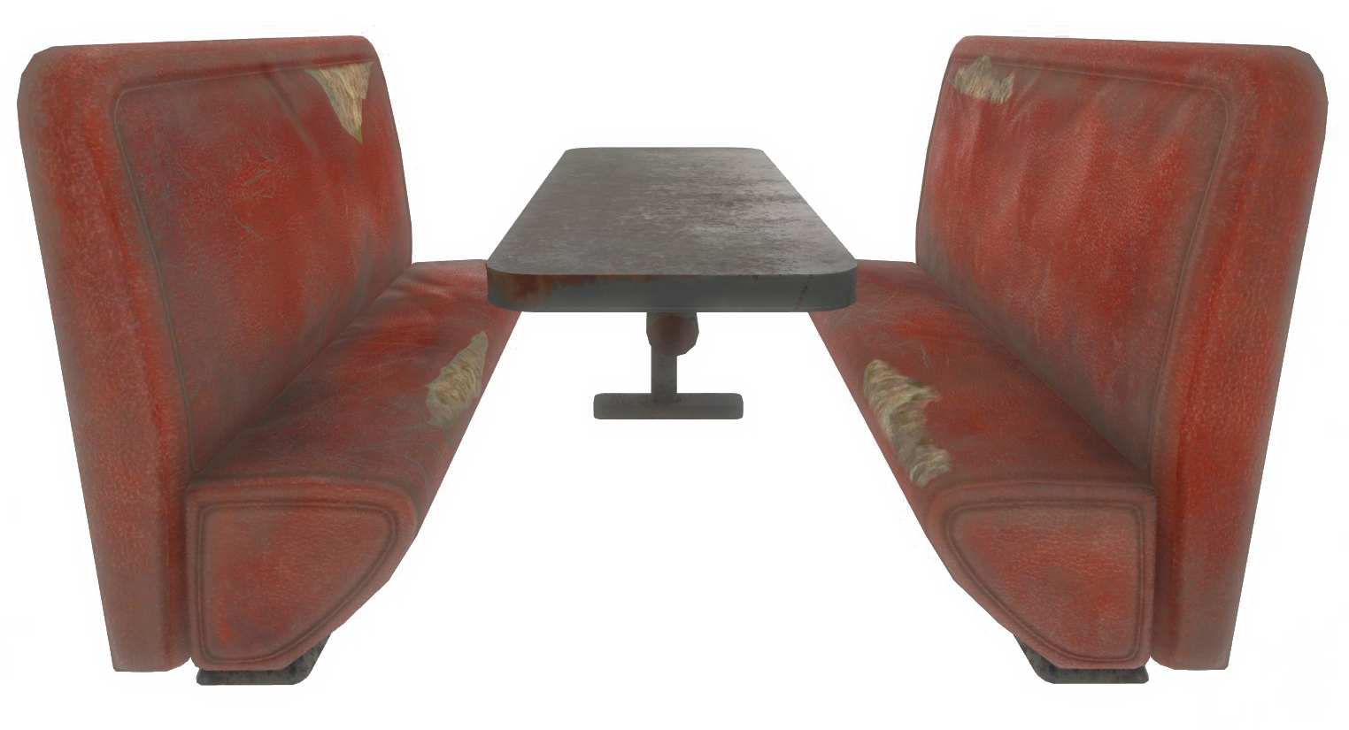 Vw Diner Bench - Coffee Table (1524x825), Png Download