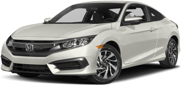 2017 Honda Civic - Ford Fusion 2016 Silver (640x356), Png Download