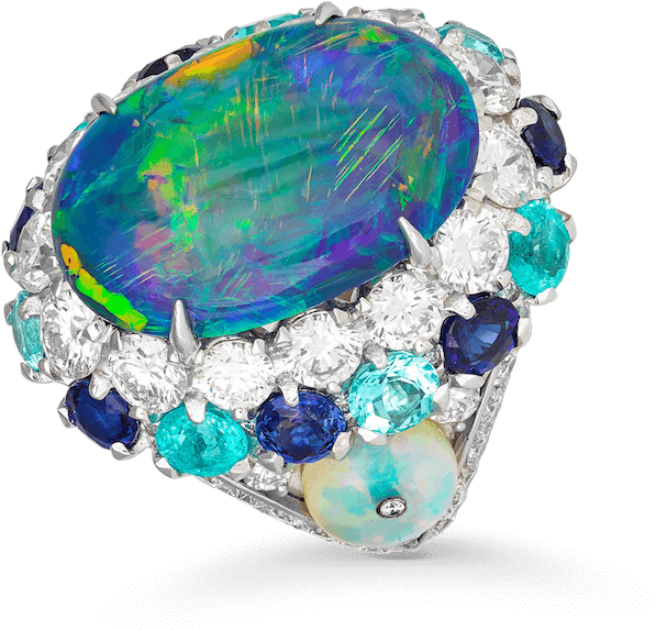 Opal Ring 11091152 W1 Copy - Opal (1500x1500), Png Download