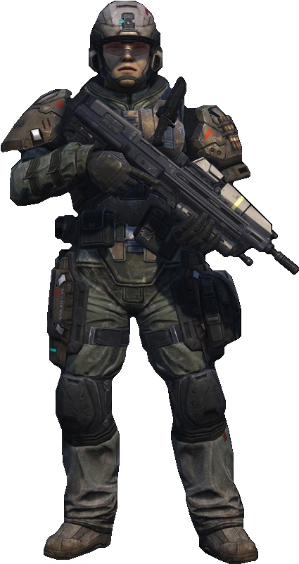 Pics For Next Lego Project - Halo Marine Png (450x840), Png Download