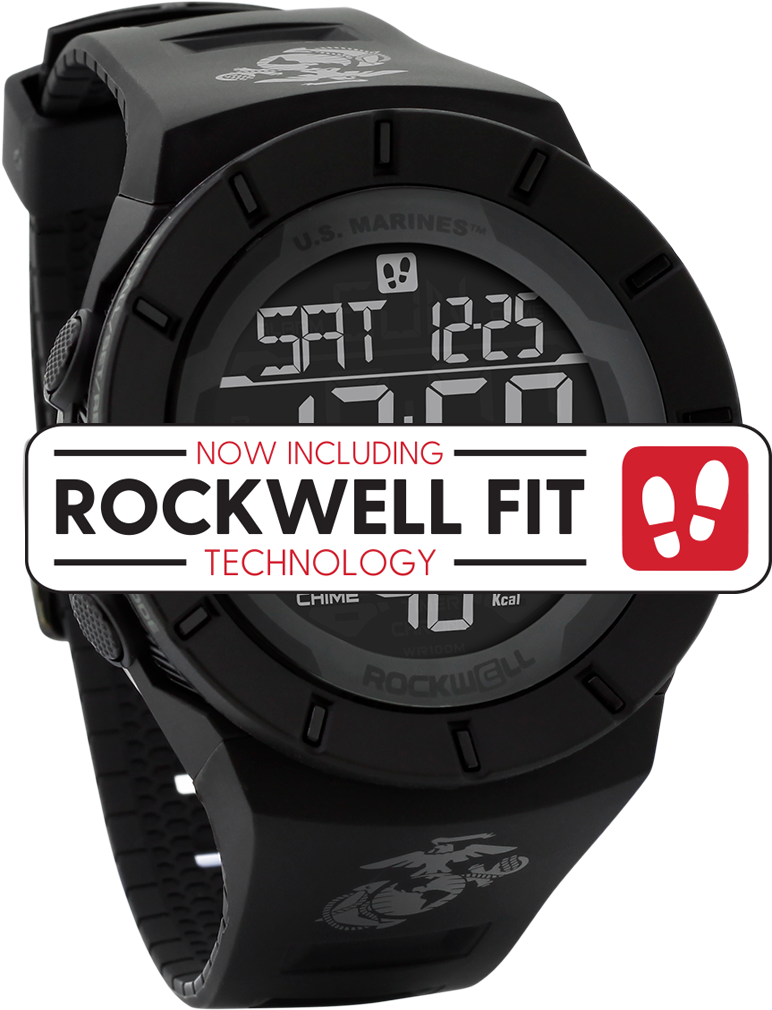 Coliseum Fit™ - Rockwell Coliseum Watch Thin Red Line American Flag (835x1026), Png Download