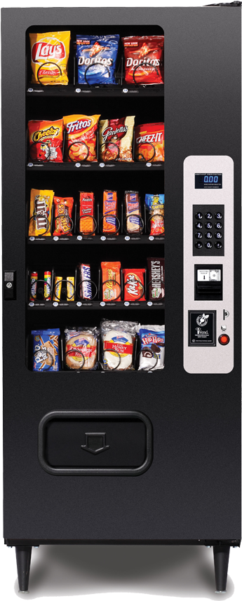 23 Selection Snack Vending Machines - Snack Machine (830x902), Png Download
