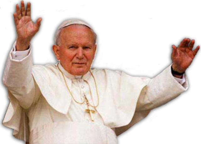Related Wallpapers - End And The Beginning: Pope John Paul Ii--the Victory (640x461), Png Download