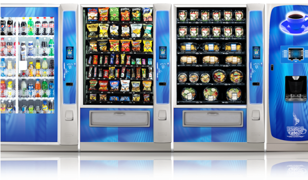 Media Vending Machine - Bevmax 4 (600x360), Png Download
