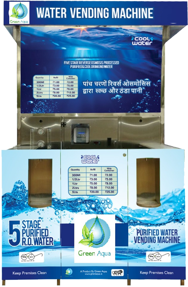 Water Vending Machine - Water Vending Machine Irctc (1122x1017), Png Download