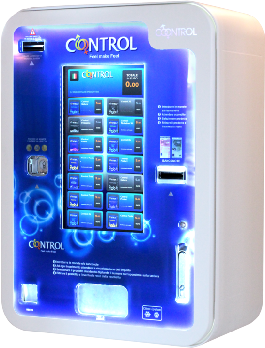 The New Electronic Vending Machines Can Also Hold A - Vending Machine (800x844), Png Download