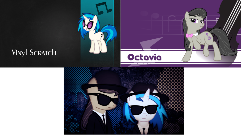 101viny Scratch Wallpaper By Astrotheh - Vinyl Scratch Pony (1024x576), Png Download