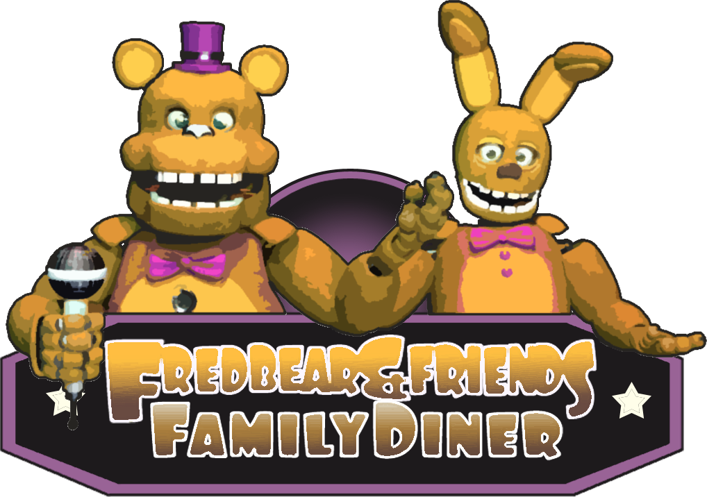 Fredbear & Friends Family Diner Logo - Fredbear And Friends Family Diner (1018x716), Png Download