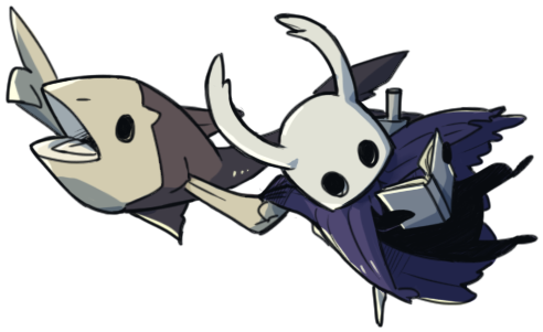 Fanart - Hollow Knight Nail Irl (600x450), Png Download