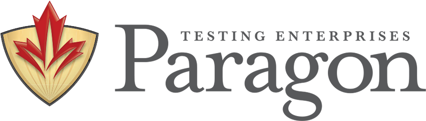 Canada's Leader In English Language Testing - Paragon Testing Logo (850x400), Png Download