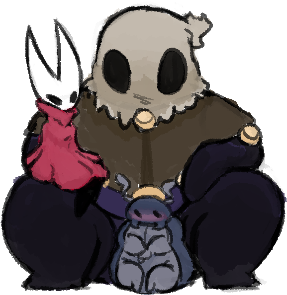 Void Appreciation Club Cloth Hornet Bretta Bug Anthro - Hollow Knight Cloth Fanart (670x670), Png Download
