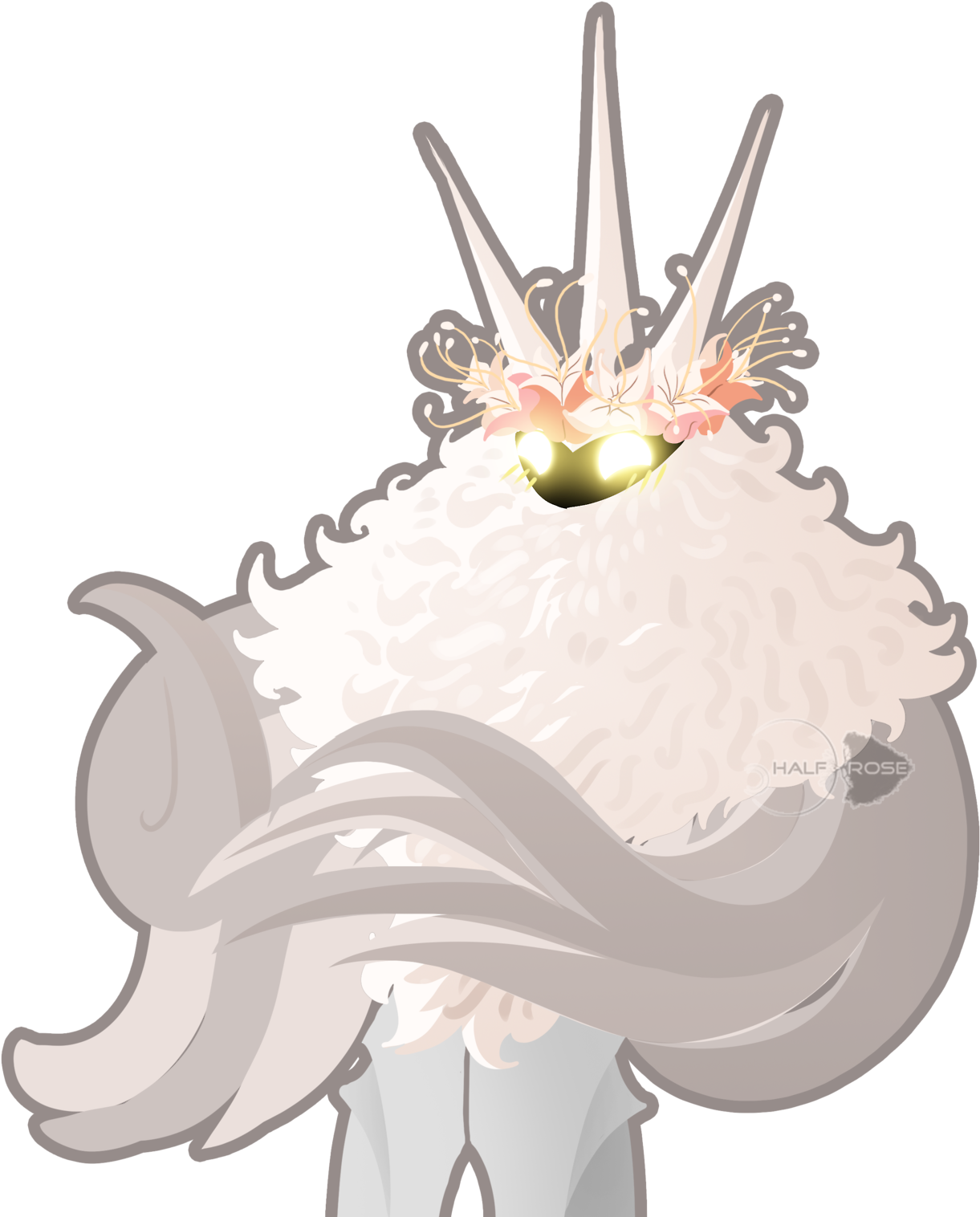 ) - Hollow Knight Radiance Fanart (1280x1553), Png Download