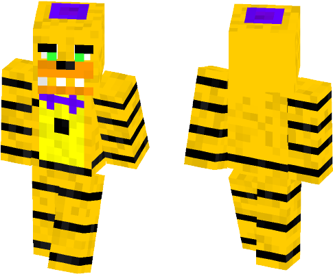Male Minecraft Skins - Five Nights At Freddy's (584x497), Png Download