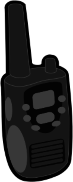Walkie - Walkie Talkie Vector Png (300x744), Png Download