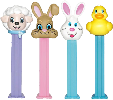 Pez Easter Collection Candy Dispenser - Easter Pez (500x500), Png Download