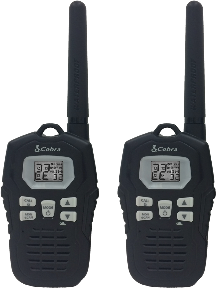 Cobra Cxy800 37-mile Two Way Radio/walkie Talkies - Walkie-talkie (842x1024), Png Download