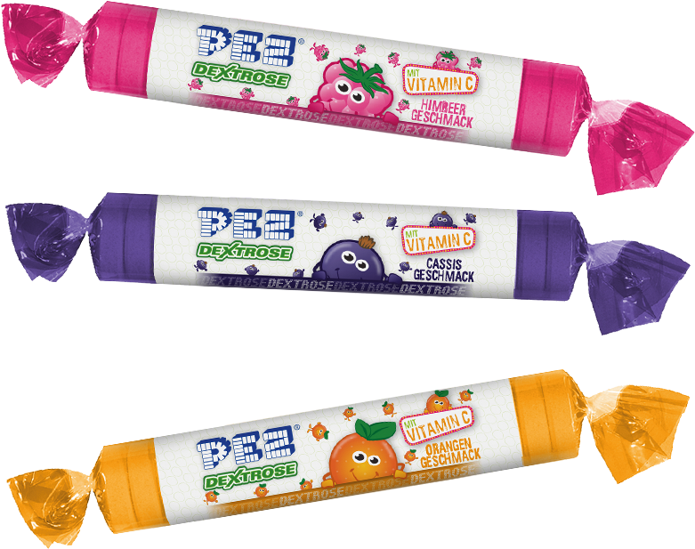 Pez Traubenzucker-rollen In Den Geschmacksrichtungen - Pez (800x800), Png Download