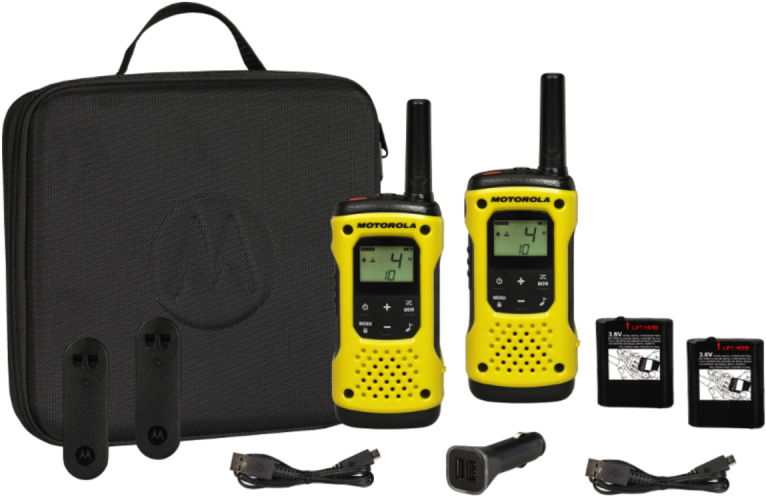 Walkie Talkie Free License Waterproof Consumer Radio - Motorola T92 H2o (800x600), Png Download