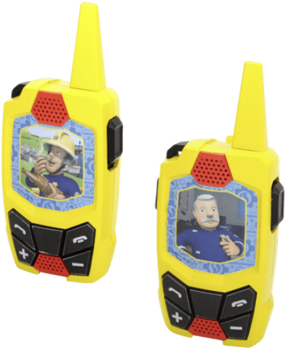 Dickie Fireman Sam Walkie Talkie Hardware/electronic (525x550), Png Download