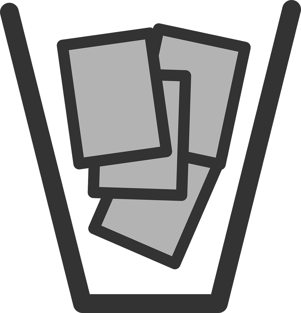 Trash Can - Dustbin Graphic (576x599), Png Download