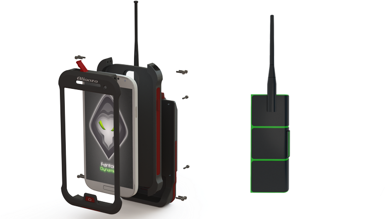 Modular Walkie-talkie Development - Gadget (801x459), Png Download