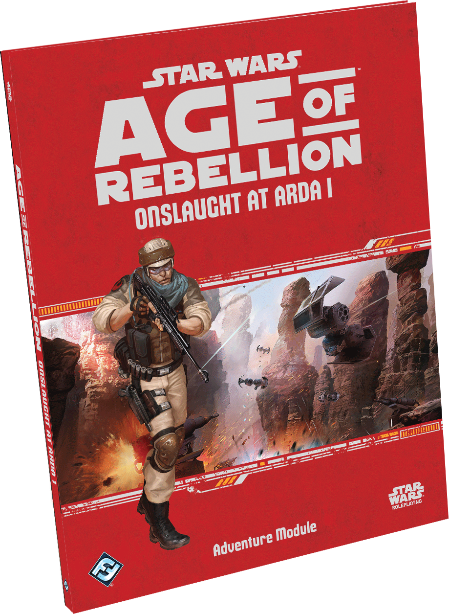 Onslaught At Arda I - Star Wars Age Of Rebellion Onslaught At Arda I (919x1255), Png Download