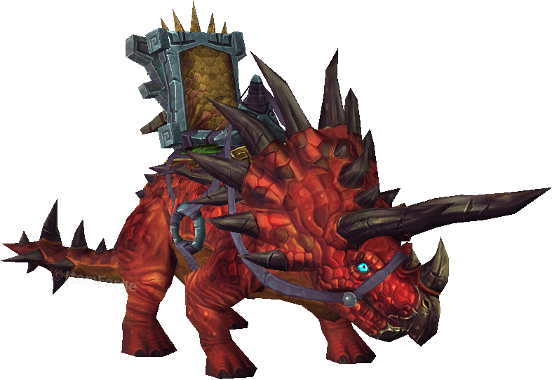 Buy Crimson Primal Direhorn Sunreaver Onslaught Exalted - World Of Warcraft (787x543), Png Download