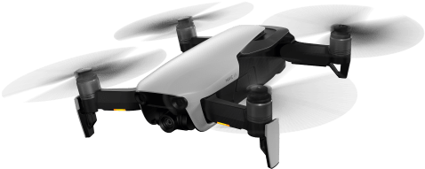 Dji Announce Mavic Air - Drone Flying Png (630x354), Png Download
