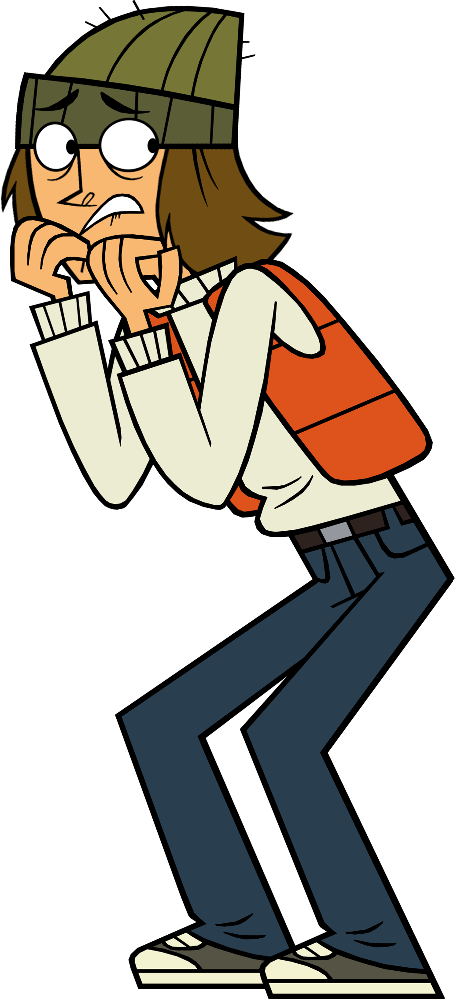nervous shawn shawn total drama transparent full size png download seekpng nervous shawn shawn total drama