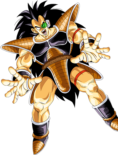 Download All At Once - Dragon Ball Z Raditz Png (426x568), Png Download