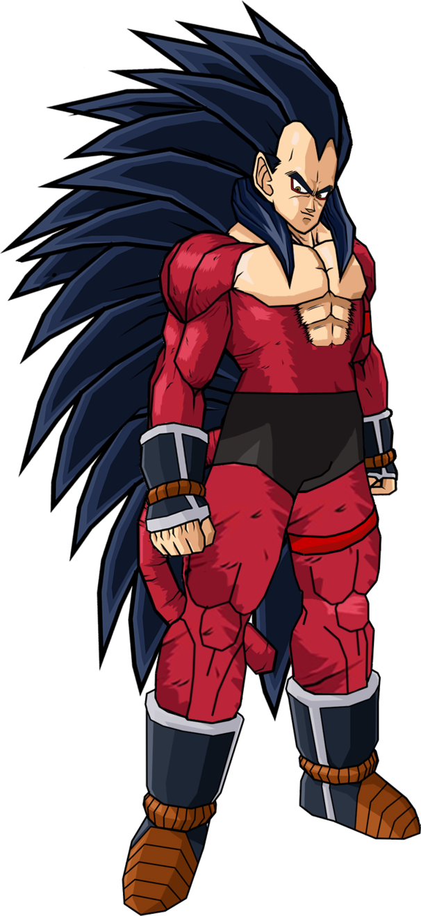 Raditz Super Saiyan - Dragon Ball Z (606x1319), Png Download