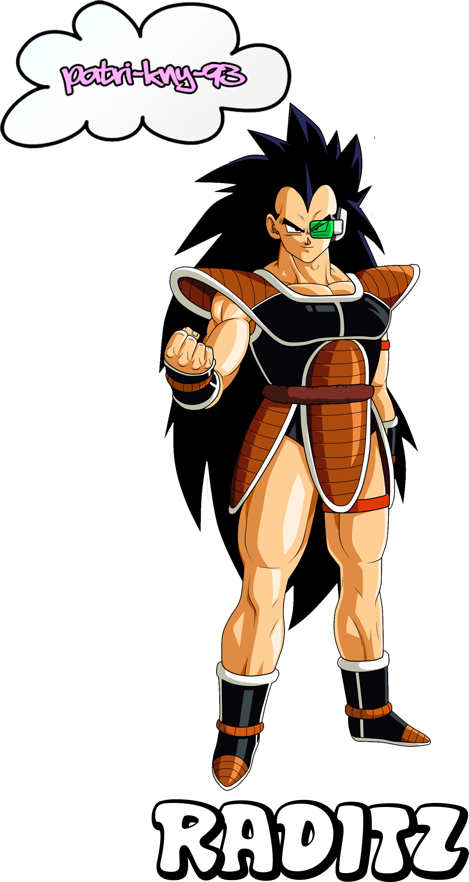 Raditz (1942x2912), Png Download