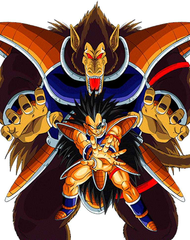 Raditz Ozaru By Alexiscabo1 - Dragon Ball Z Raditz Ozaru (768x966), Png Download
